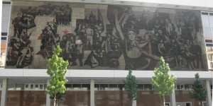 Dresden workers' mural