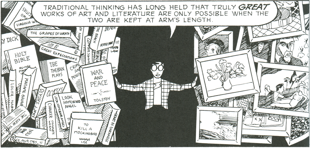 Panel from Scott McCloud's Understanding Comics