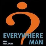 Alternate cover of "Everywhere Man" by Jim Nelson
