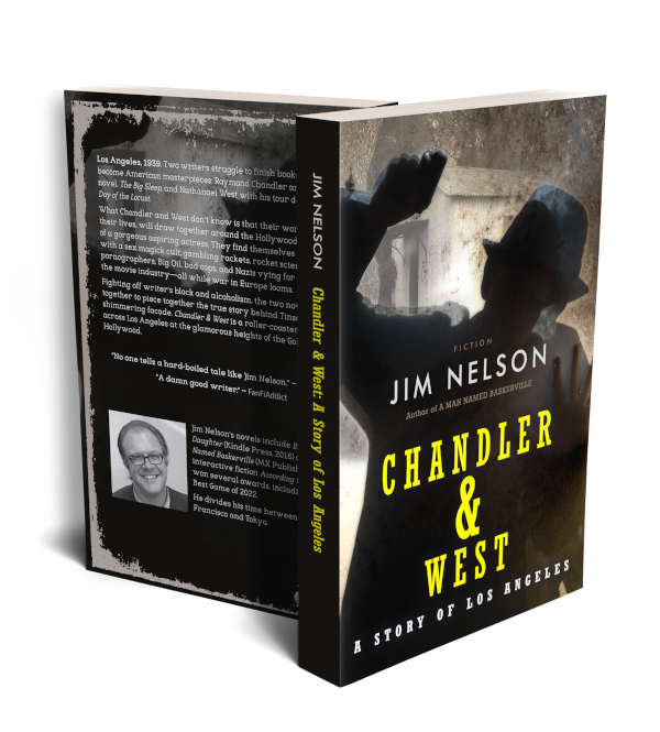 Paperback editions displaying the front and back cover of Chandler & West.