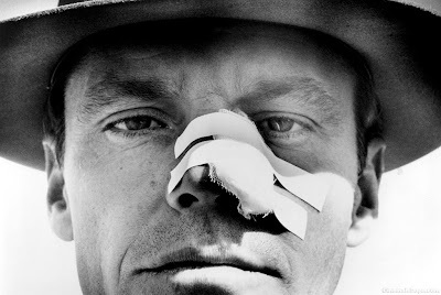 Jack Nicholson as J. J. Gittes in the movie Chinatown.