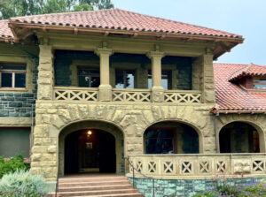 Exterior of McLaren Lodge.