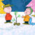 Charlie Brown and Linus at the Christmas tree lot.  From "A Charlie Brown Christmas."